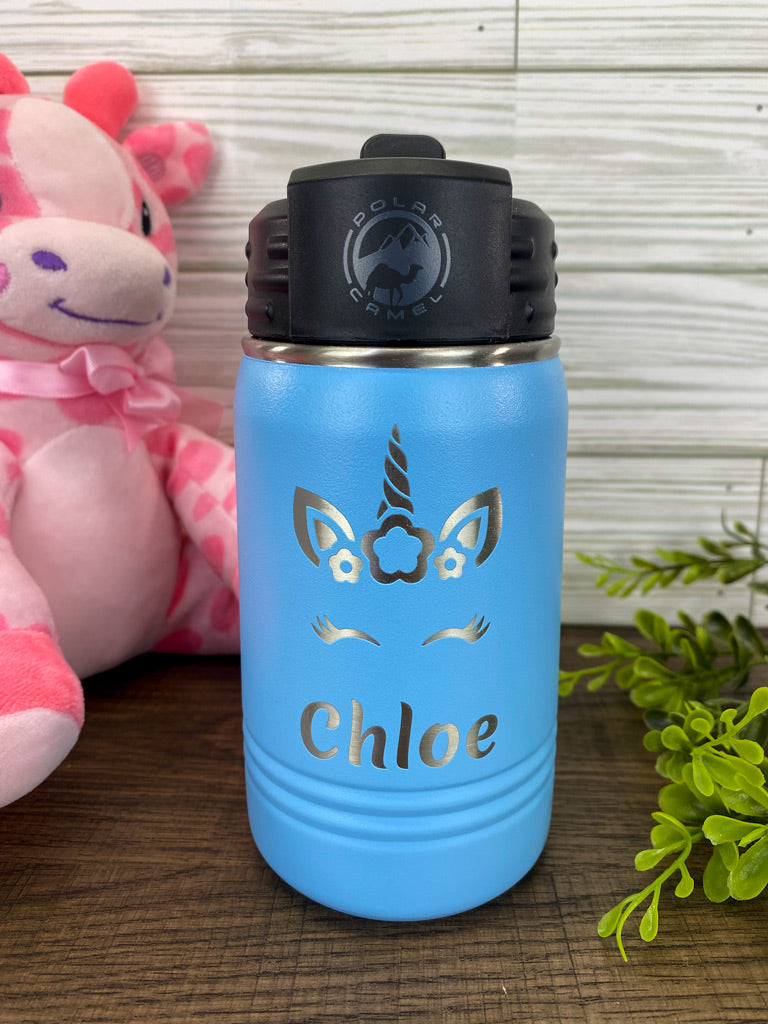 Kids water bottle - engravefied