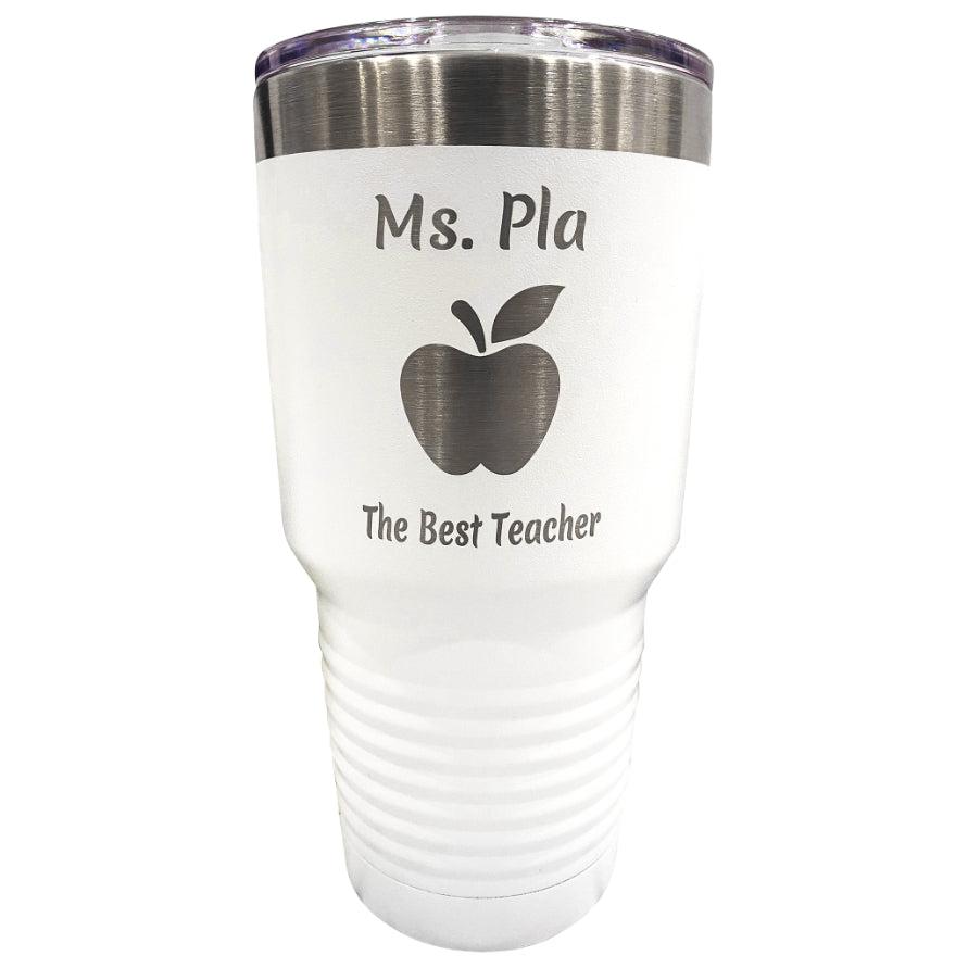 Laser Engraved YETI® or Polar Camel Tumbler Personalized with Name