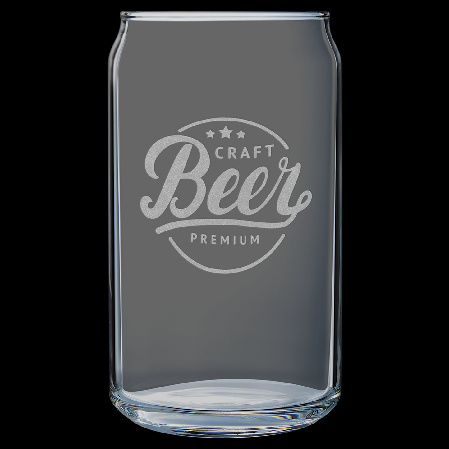 16 oz. Can Glass