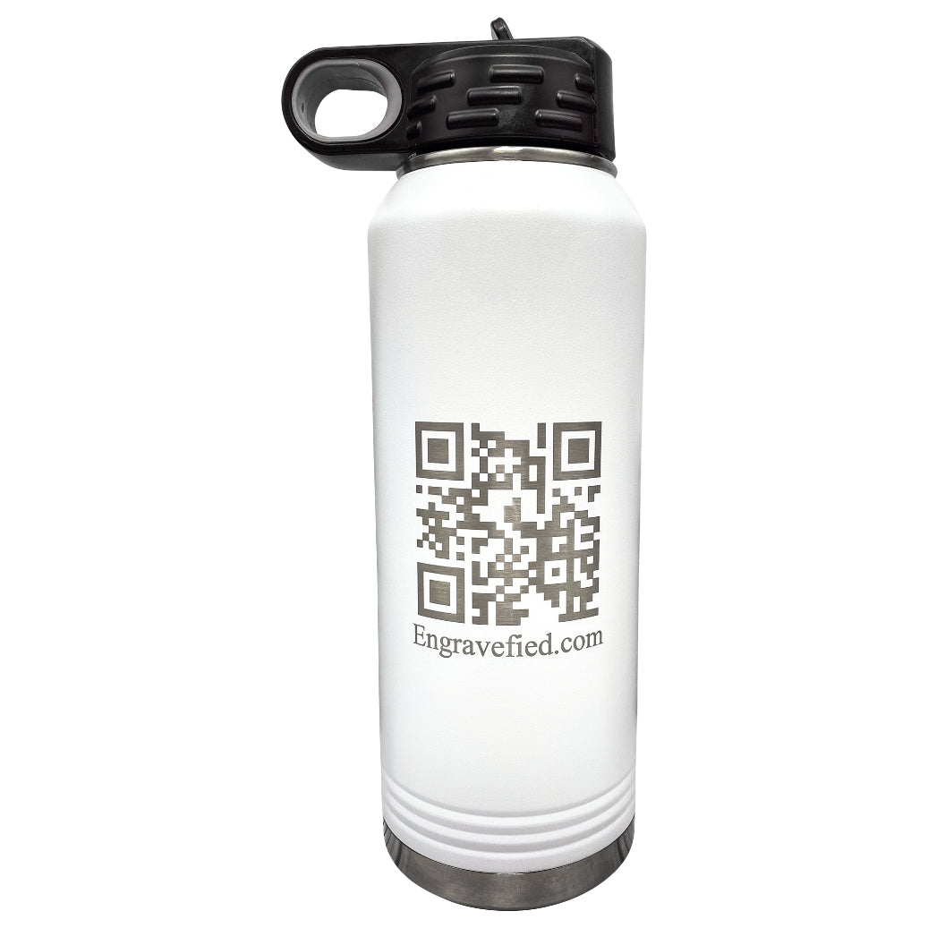 Personalized Stainless Steel 32oz Water Bottle - Engravefied