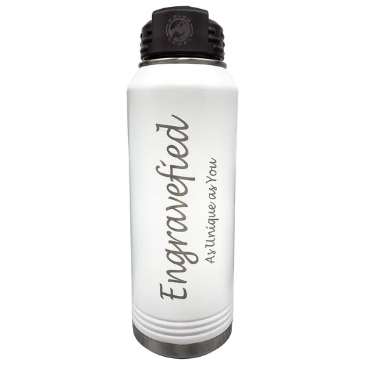 Personalized Stainless Steel 32oz Water Bottle - Engravefied