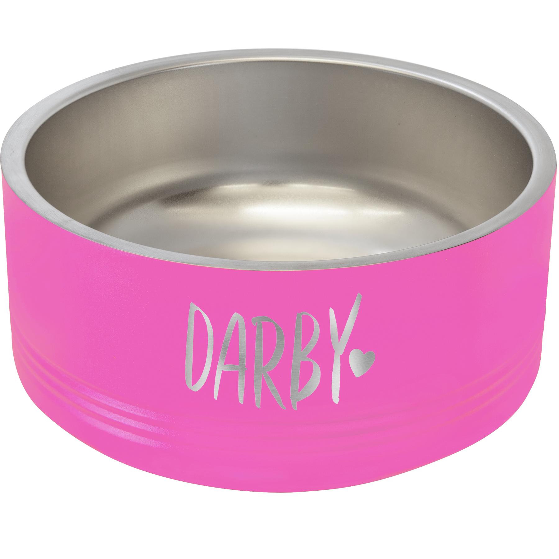 Stainless Steel Etched Dog Bowl