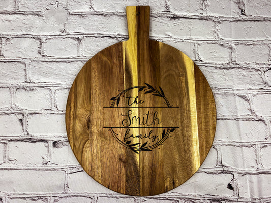 Personalized Wood Cutting Boards