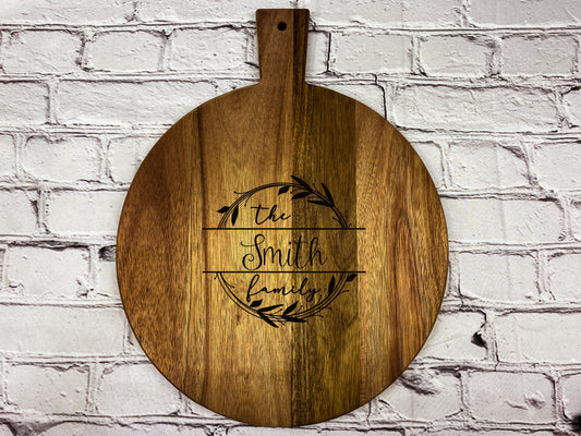 Personalized Wood Cutting Boards